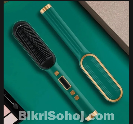 Hair straightener comb